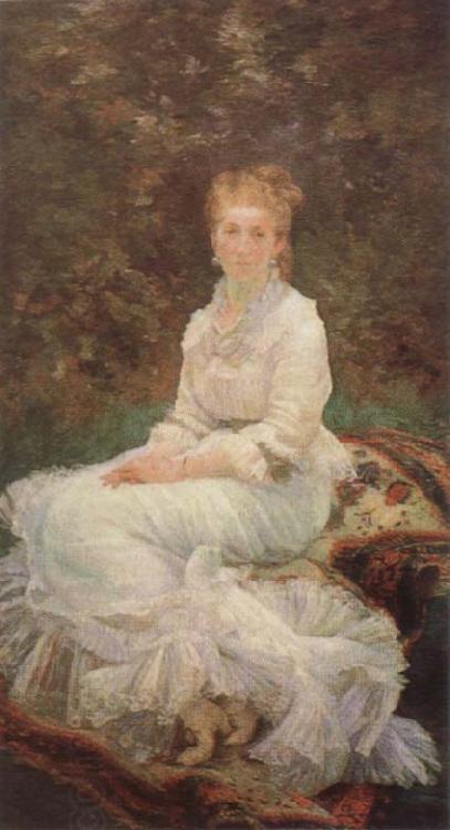 Marie Bracquemond The Lady in White China oil painting art
